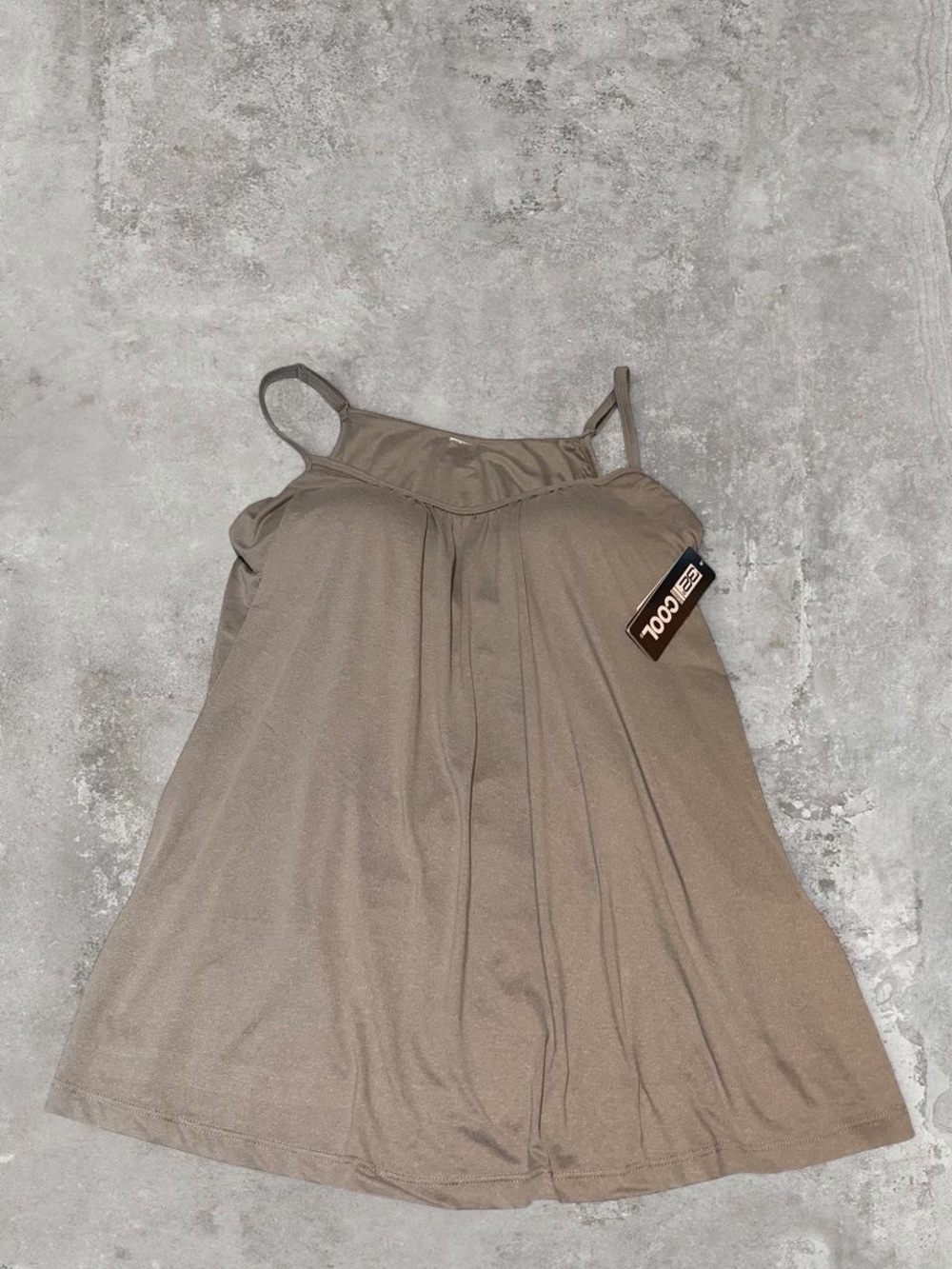 32 Degrees Taupe Spaghetti Strap Tank Top